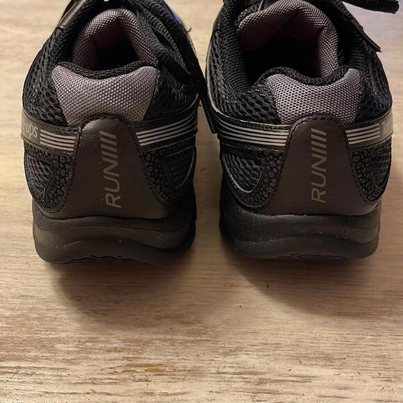 EUC Skechers Tone-ups Shape-ups Run Women’s Black and Grey Resalyte Sneakers 9 - Picture 5 of 9